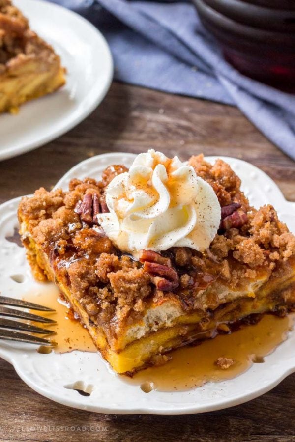 Easy Pumpkin Pie French Toast Bake Not Overnight