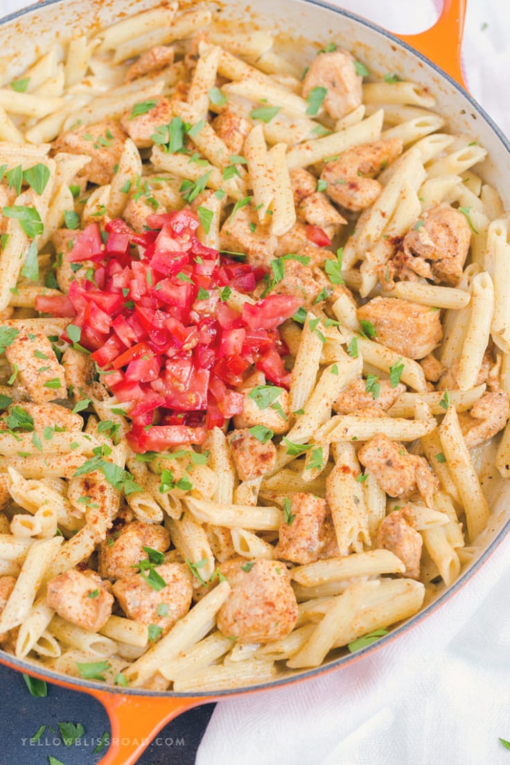 Creamy Cajun Chicken Pasta With Homemade Cajun Seasoning