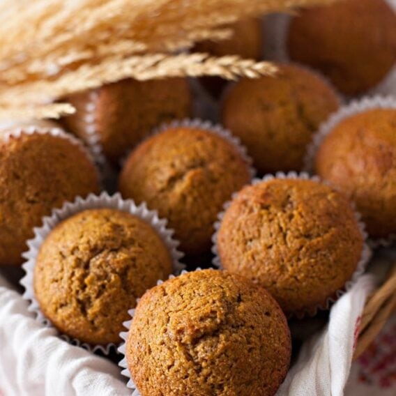 Whole Wheat Pumpkin Muffins A Healthy Wholesome Fall Treat