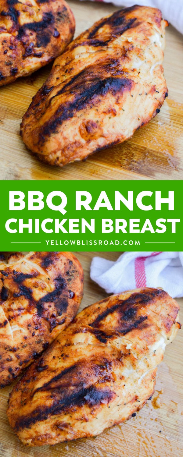 bbq ranch grilled chicken breast