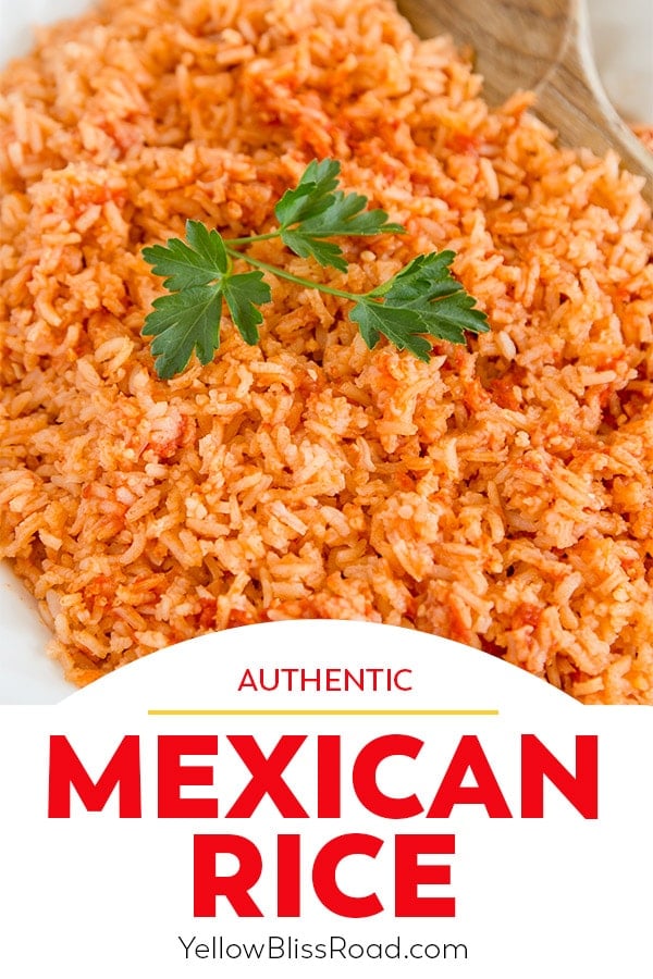 Authentic Mexican Rice Recipe YellowBlissRoad