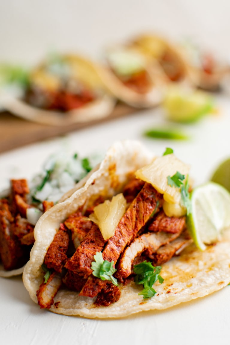 Authentic Tacos Al Pastor Pork Tacos Yellowblissroad