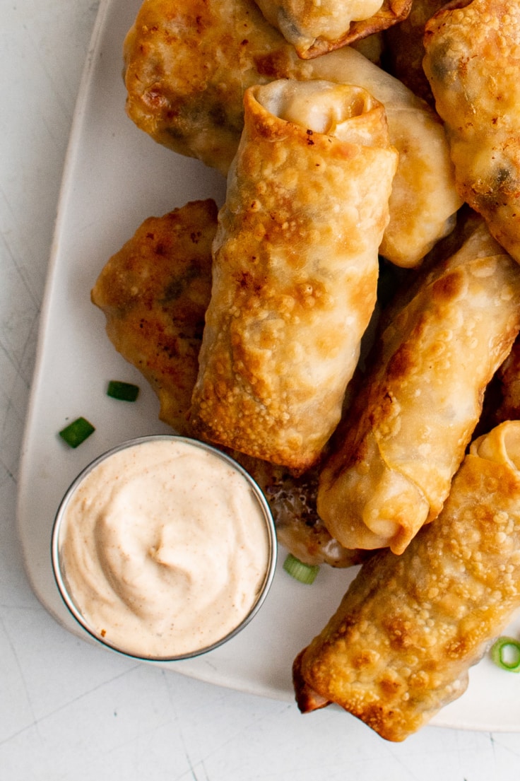 Easy Southwest Egg Rolls Recipe Air Fryer Egg Rolls