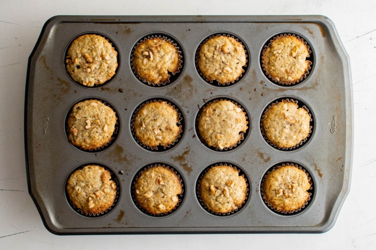 Sour Cream Banana Muffins Yellow Bliss Road