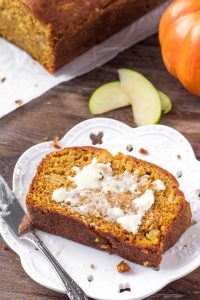 Pumpkin Bread with Apples (Pumpkin Apple Bread)