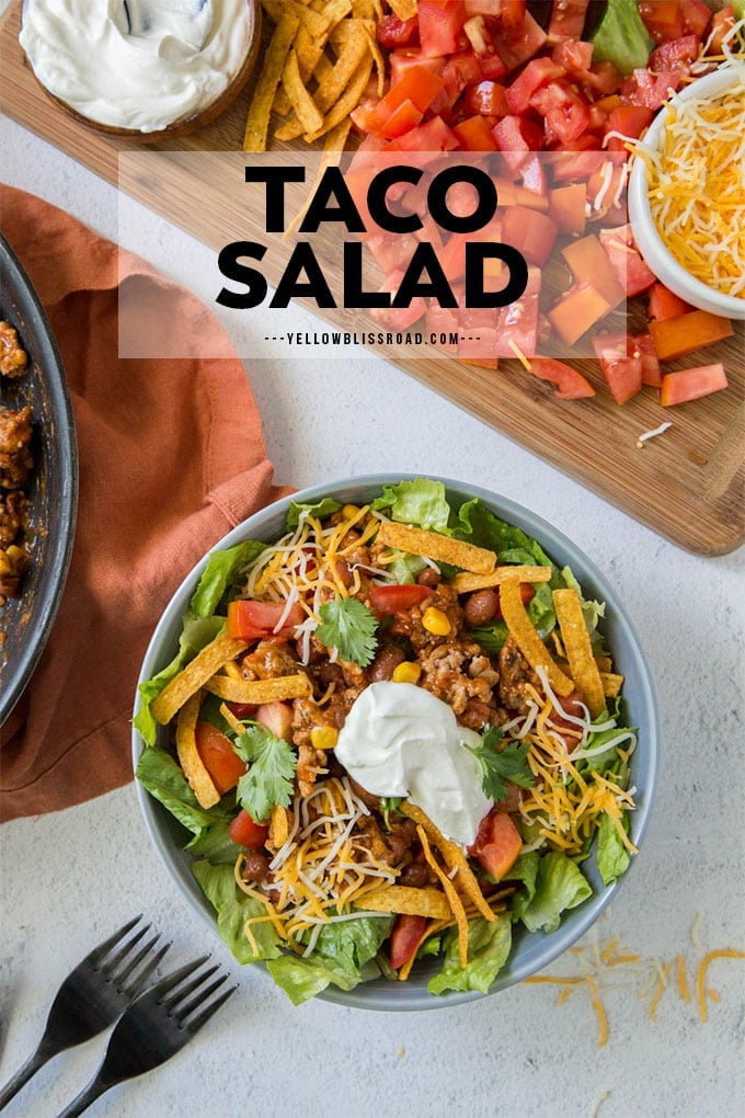 Ground Turkey Taco Salad Recipe