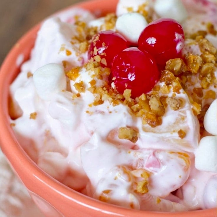 Sour Cream Salad - A Family Favorite - Yellow Bliss Road