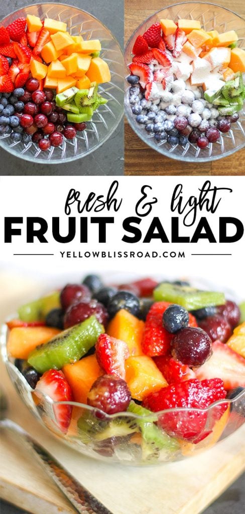 Easy Summer Fruit Salad Recipe with Delicious Dressing