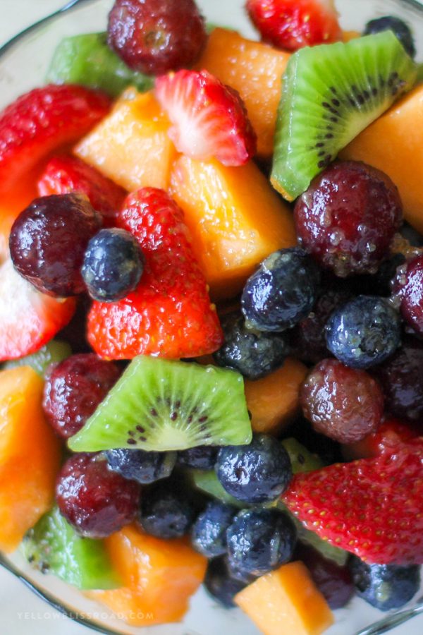 Easy Summer Fruit Salad Recipe with Delicious Dressing