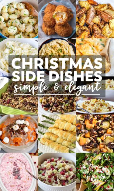 60 Best Christmas Side Dishes | YellowBlissRoad.com