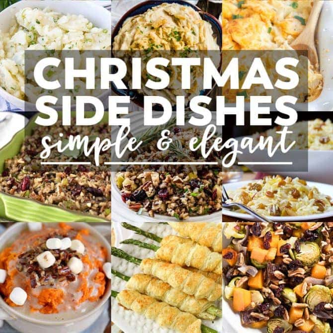 Easy Christmas Recipes (Cookies, Appetizers, Sides and More!)