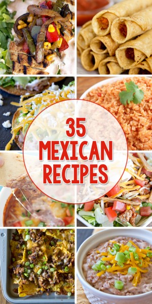 35 Mexican Recipes for Cinco de Mayo | YellowBlissRoad.com