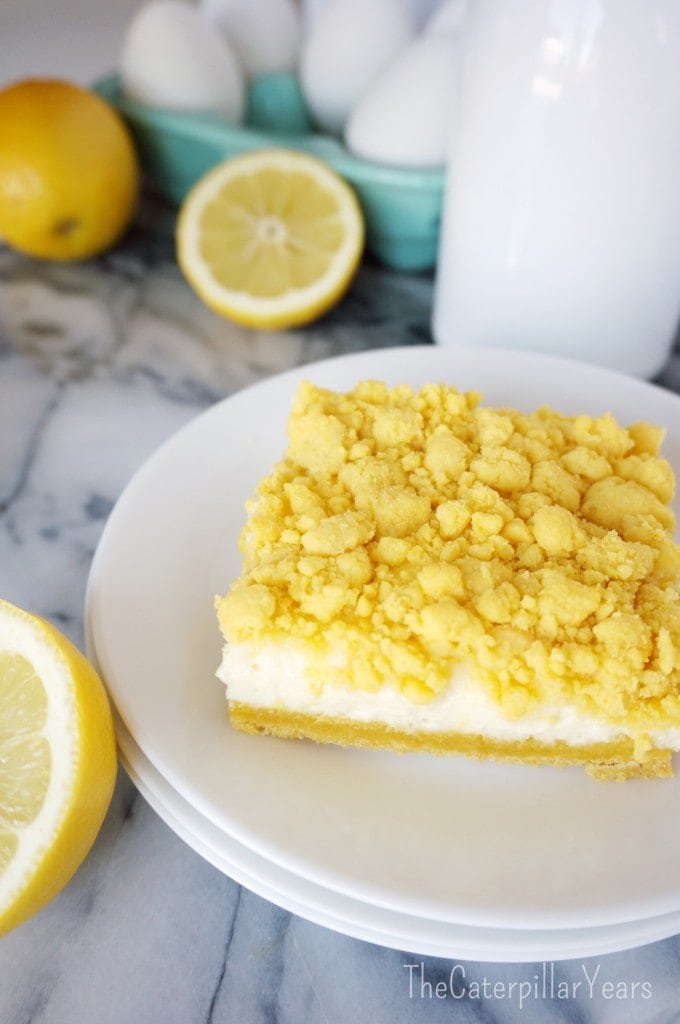 Lemon Bar Recipe with Cream Cheese