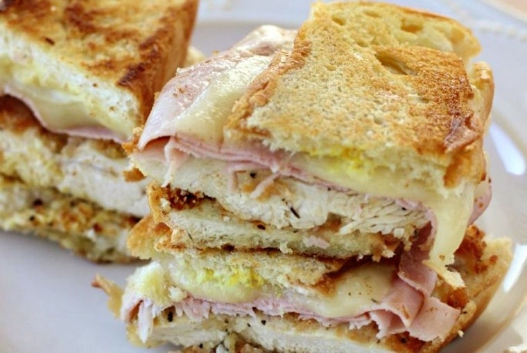 Chicken Cordon Bleu Panini - Yellow Bliss Road