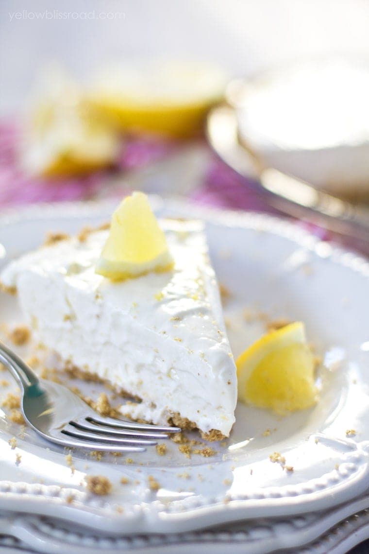 Frozen Lemon Cheesecake