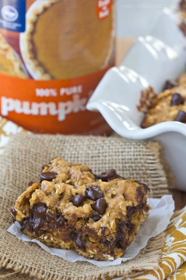 Pumpkin Oatmeal Bars 