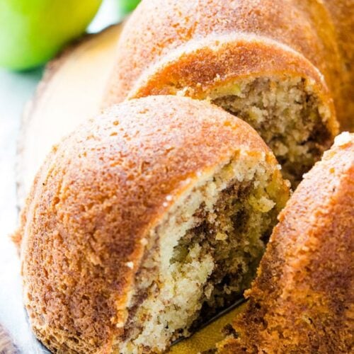 Instant Pot Cinnamon Swirl Bundt Cake 