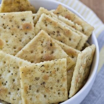 Savory Italian Seasoned Crackers - Yellow Bliss Road