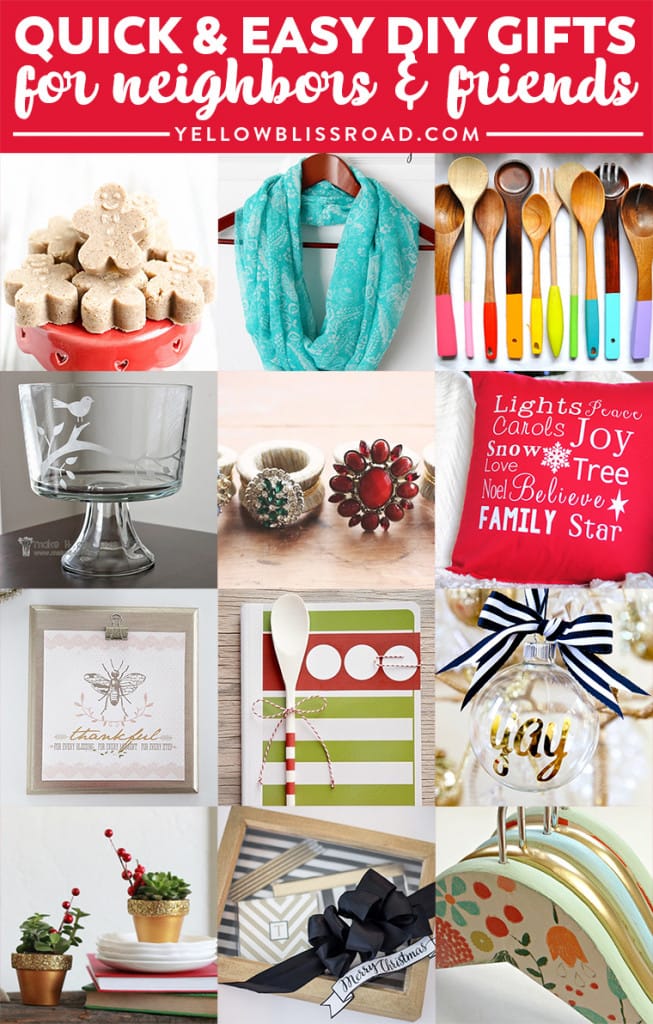 Budget Gifts Ideas for Friends and Neighbors (Homemade Christmas Gifts)