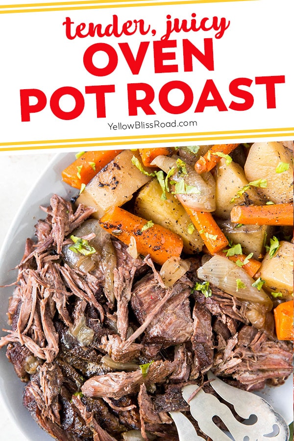 Dutch Oven Pot Roast (Easy and Full of Flavor!) | YellowBlissRoad.com