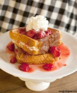 Cream Cheese Stuffed French Toast Yellowblissroad Com