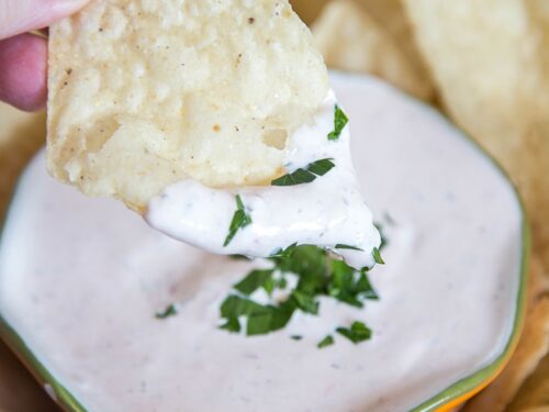 Sour Cream and Onion Dip - Cozy Cravings