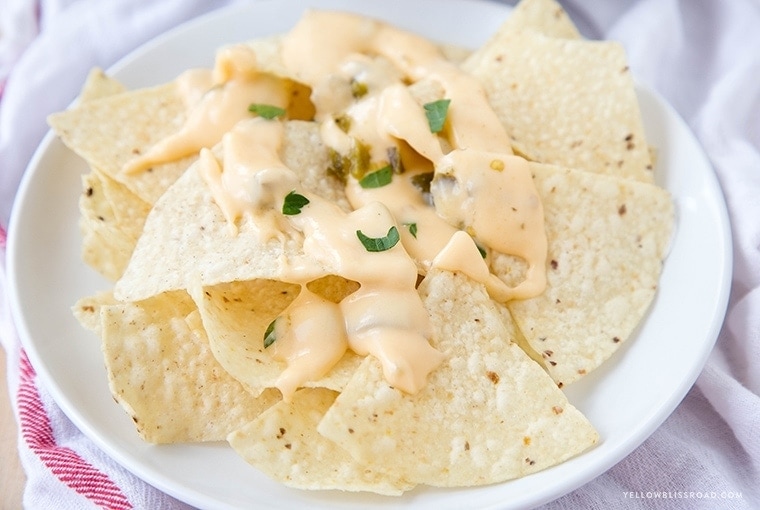 Spicy Nacho Cheese Sauce - Yellow Bliss Road