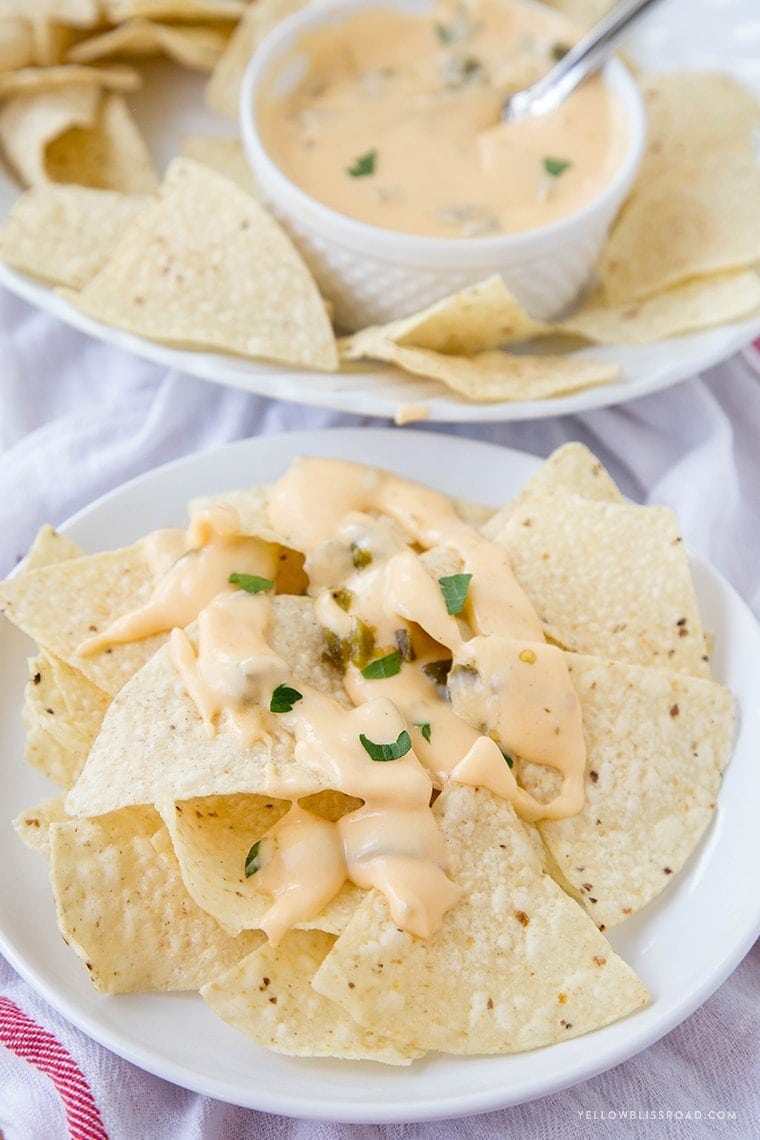 Spicy Nacho Cheese Sauce - Yellow Bliss Road