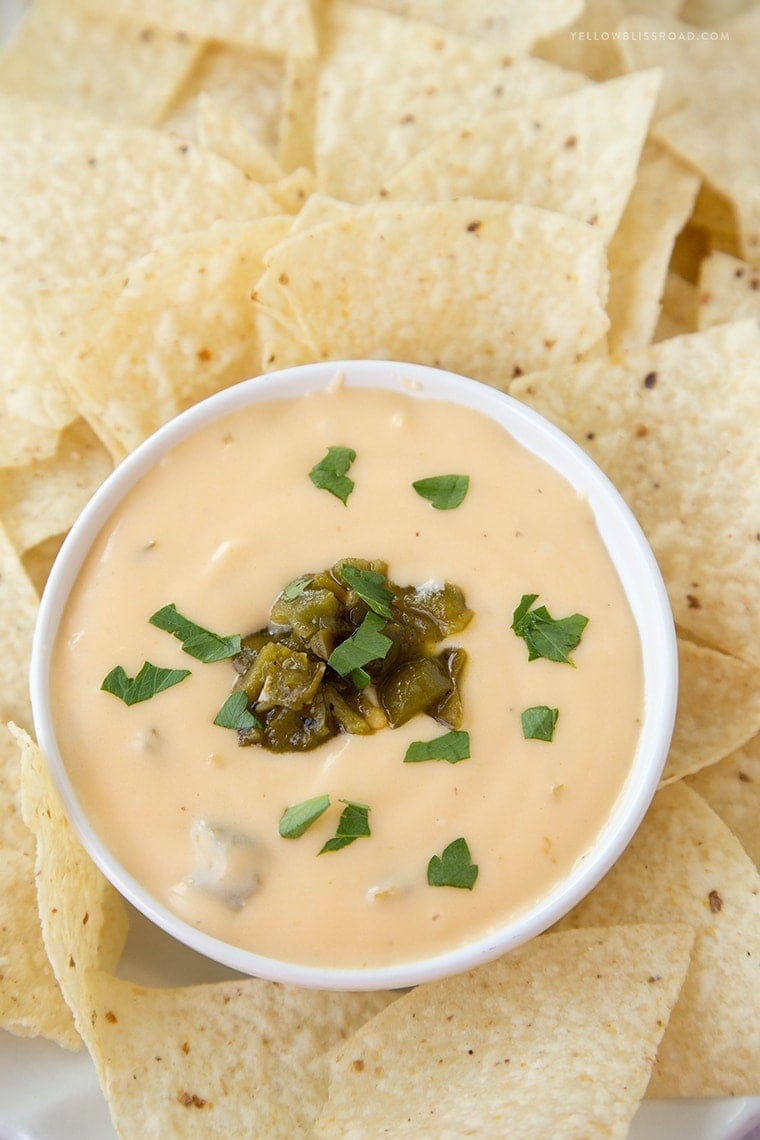 Spicy Nacho Cheese Sauce - Yellow Bliss Road