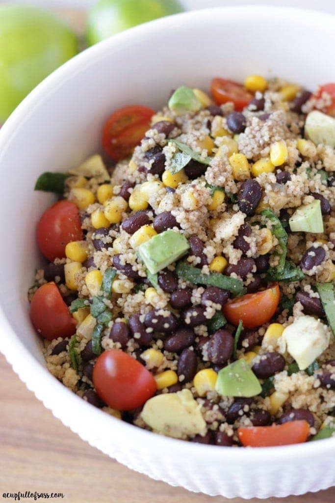 Black Bean and Couscous Salad | YellowBlissRoad.com