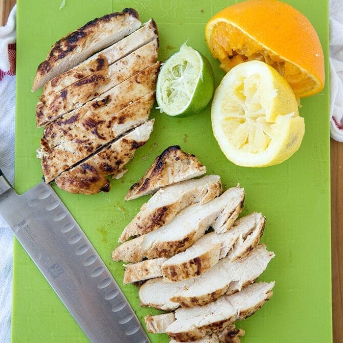 Citrus Grilled Chicken Yellow Bliss Road