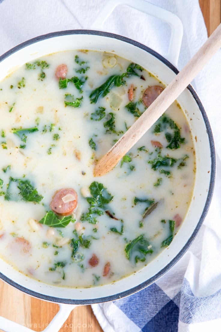 Sausage Kale And White Bean Soup Yellow Bliss Road