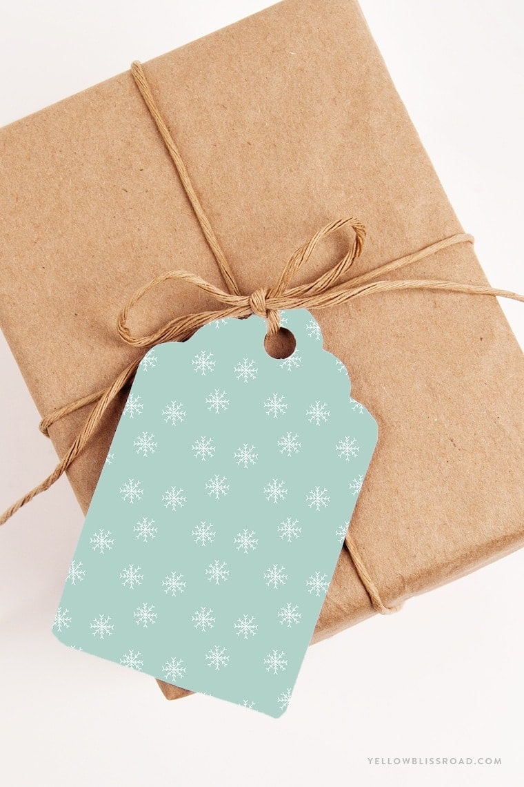 Christmas Kraft Gift Tags Brown Paper Name Hanging Tags Labels