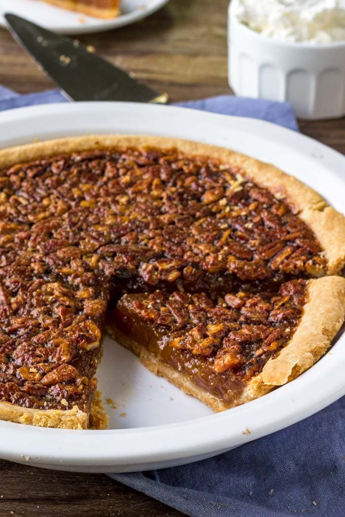 Southern Pecan Pie Recipe (Thanksgiving Dessert)