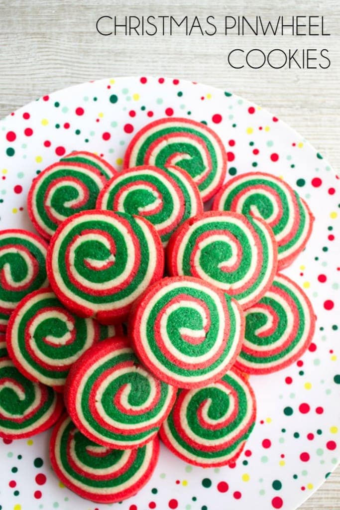 Pinwheel Christmas Cookies | YellowBlissRoad.com