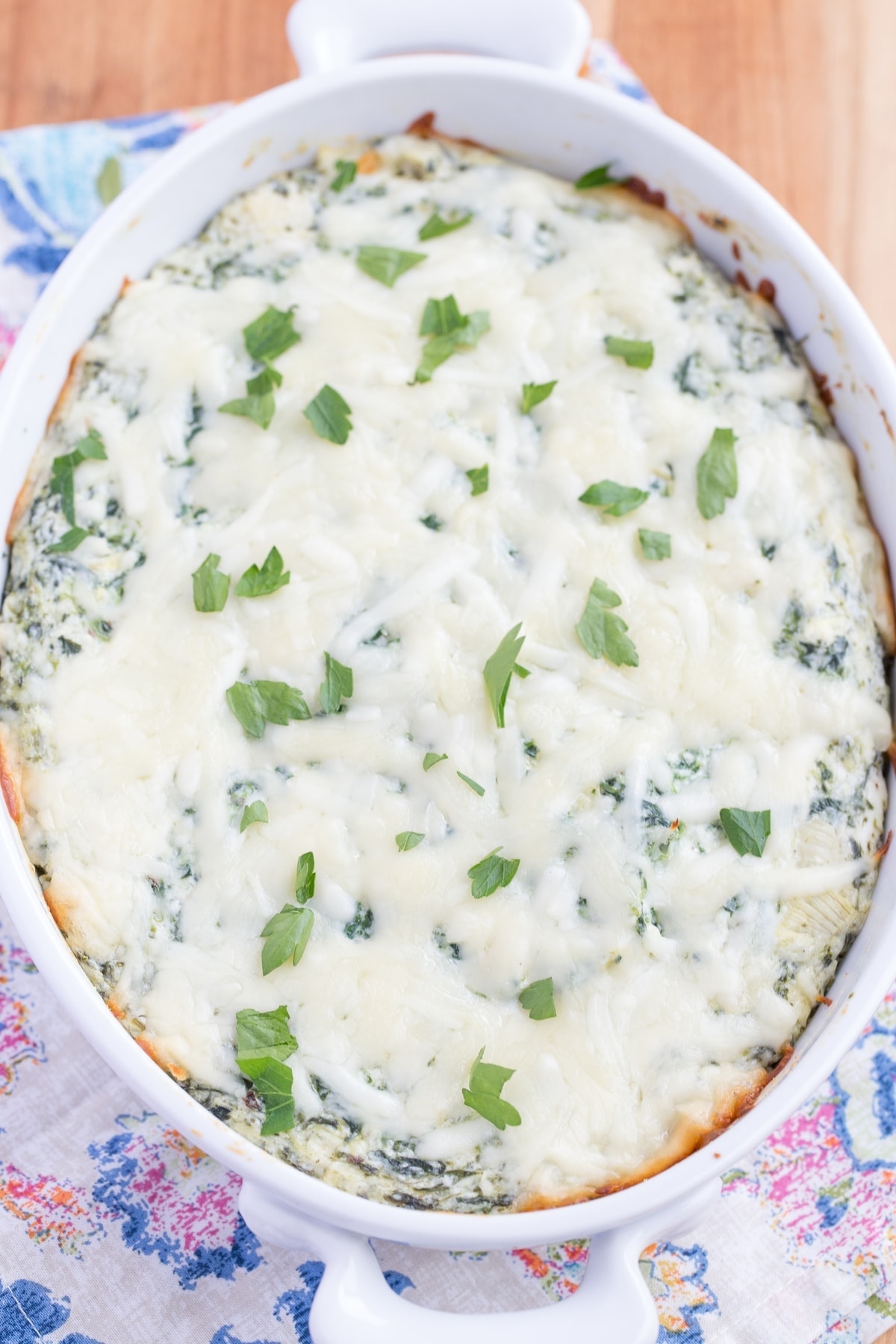 Spinach Artichoke Dip - Yellow Bliss Road