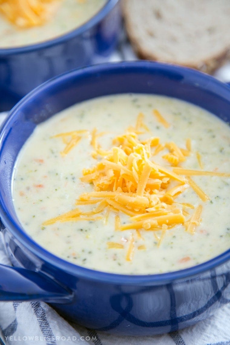Easy Broccoli Cheese Soup | Creamy, Hearty, Comforting