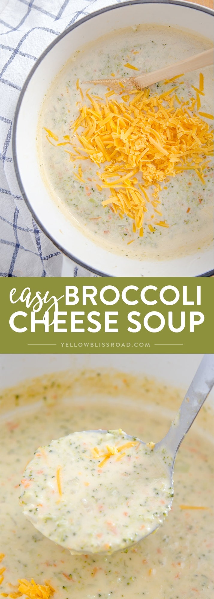 Easy Broccoli Cheese Soup | Creamy, Hearty, Comforting
