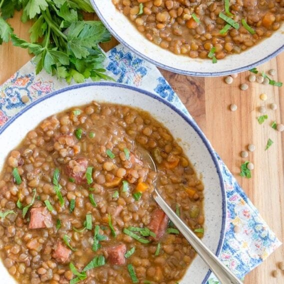 Pressure Cooker Lentil Soup Yellow Bliss Road