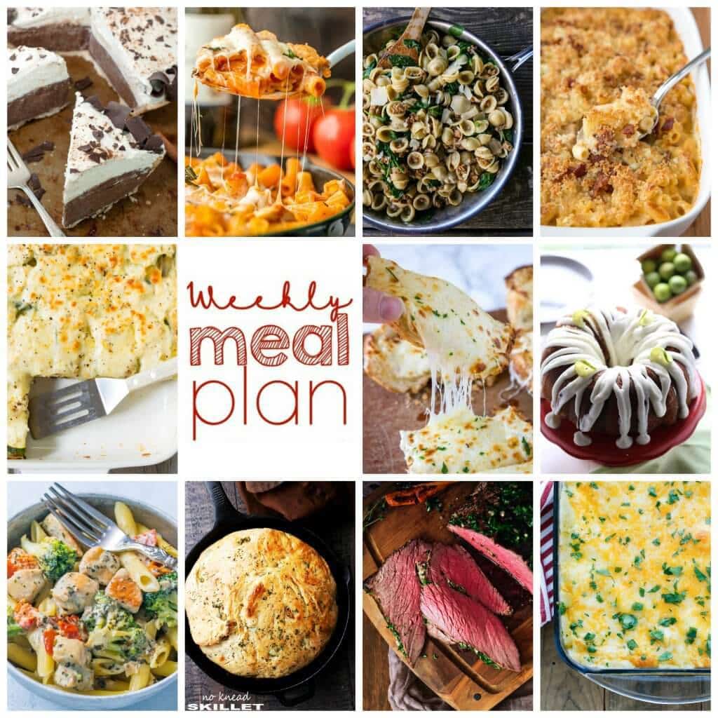 Weekly Meal Plan #60 - Yellow Bliss Road