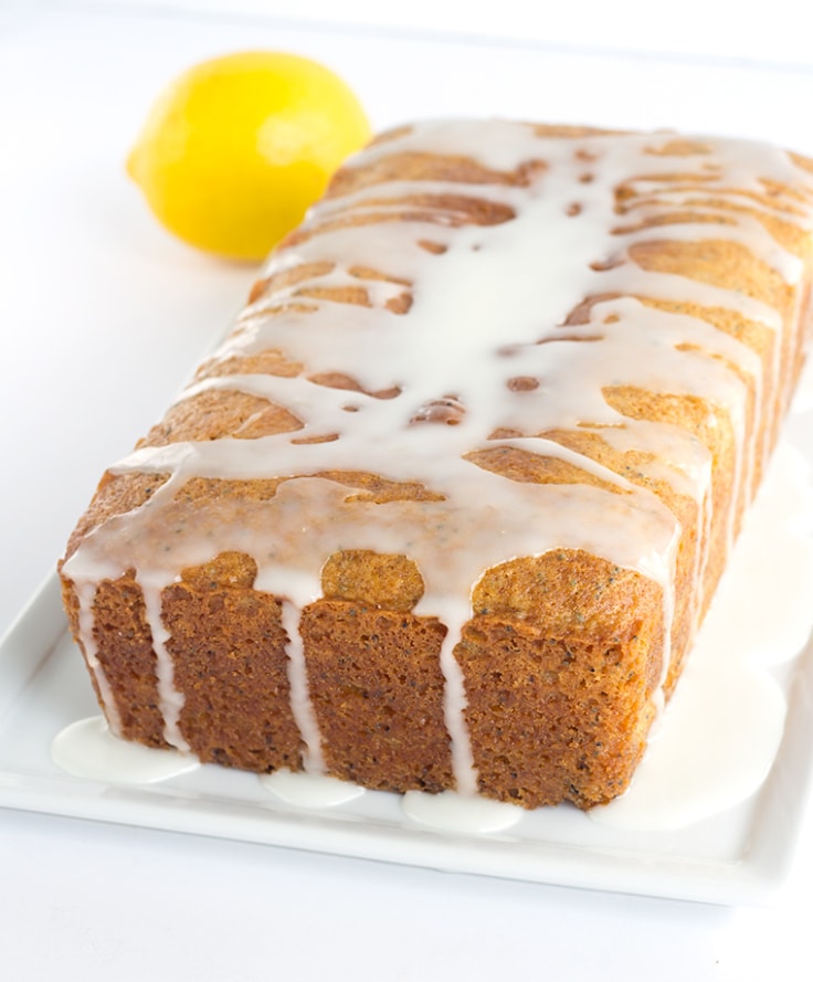 Lemon Poppyseed Bread With Lemon Glaze Quick Bread Recipe   Lemon Poppy Seed Bread 2 736x889 