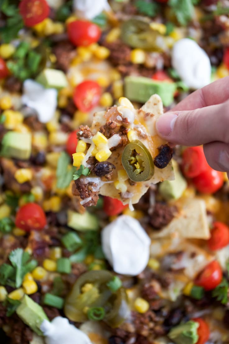 Sheet Pan Nachos - A Crowd Pleasing DIY Mexican Meal