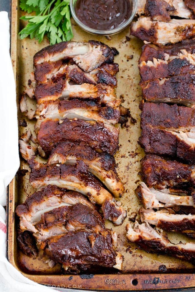 SLOW COOKER BABY BACK RIBS + WonkyWonderful