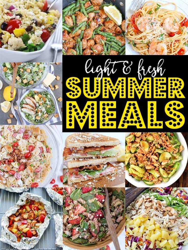 30 Light Summer Meals Perfect for Al Fresco Dining