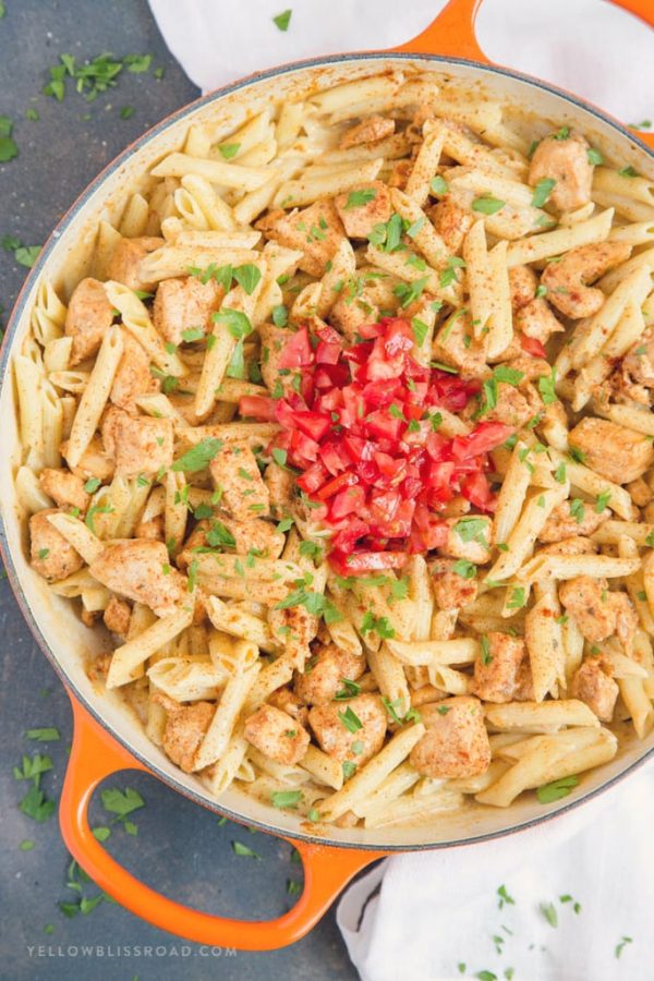 Creamy Cajun Chicken Pasta With Homemade Cajun Seasoning