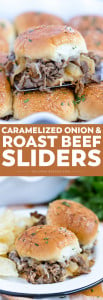 Onion And Asiago Roast Beef Sliders | YellowBlissRoad.com