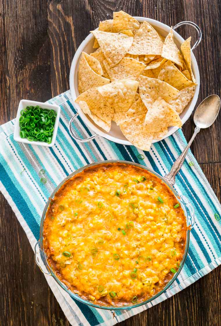 Slow Cooker 7-Layer Bean Dip (hot and gooey!) - The Magical Slow Cooker