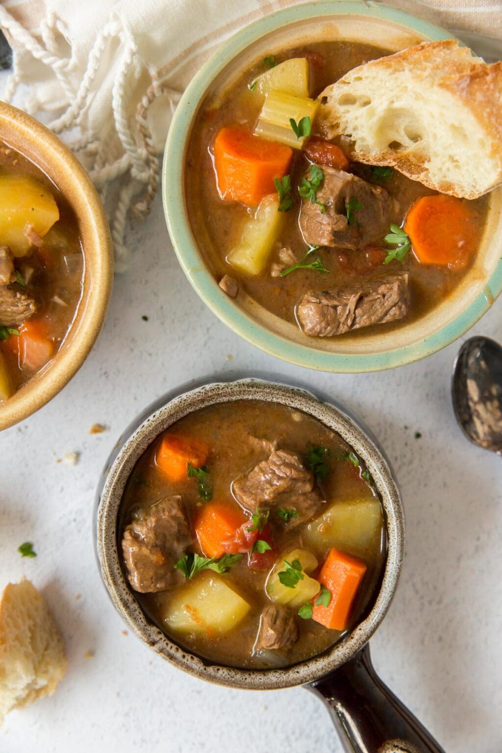 Easy Beef Stew Recipe (Stovetop or Slow Cooker)