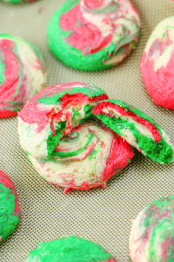 Christmas Cheesecake Cookies | Santa's Favorite Christmas Cookies!