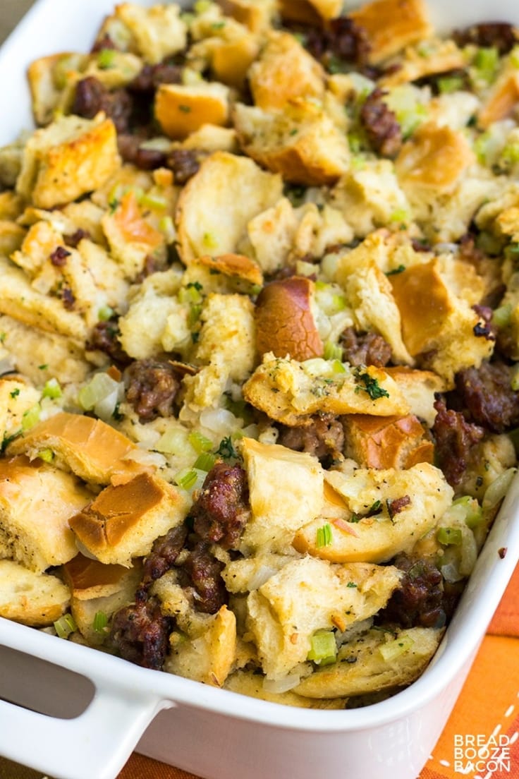 Classic Sausage Stuffing | Thanksgiving Side Dish Recipe